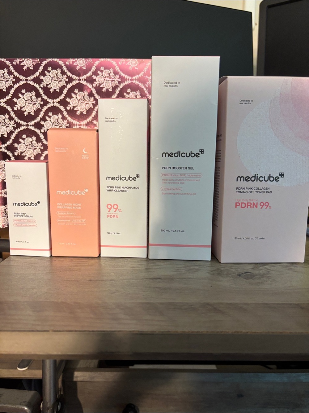 Medicube PDRN Booster Gel – Light Pink Hydrating Skin Booster Authentic 5 piece!